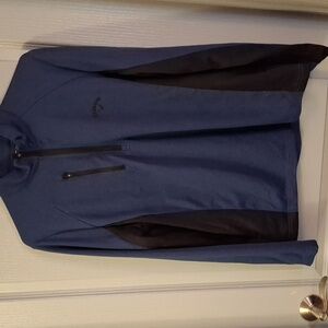 Callaway Ladies Navy and Black Quarter-Zip Jacket